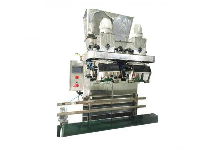 Two-station powder packing machine